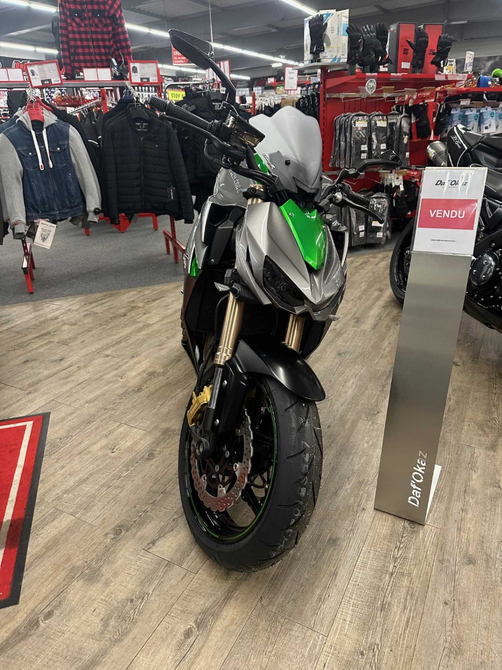 Kawasaki Z 1000 2014 vue avant