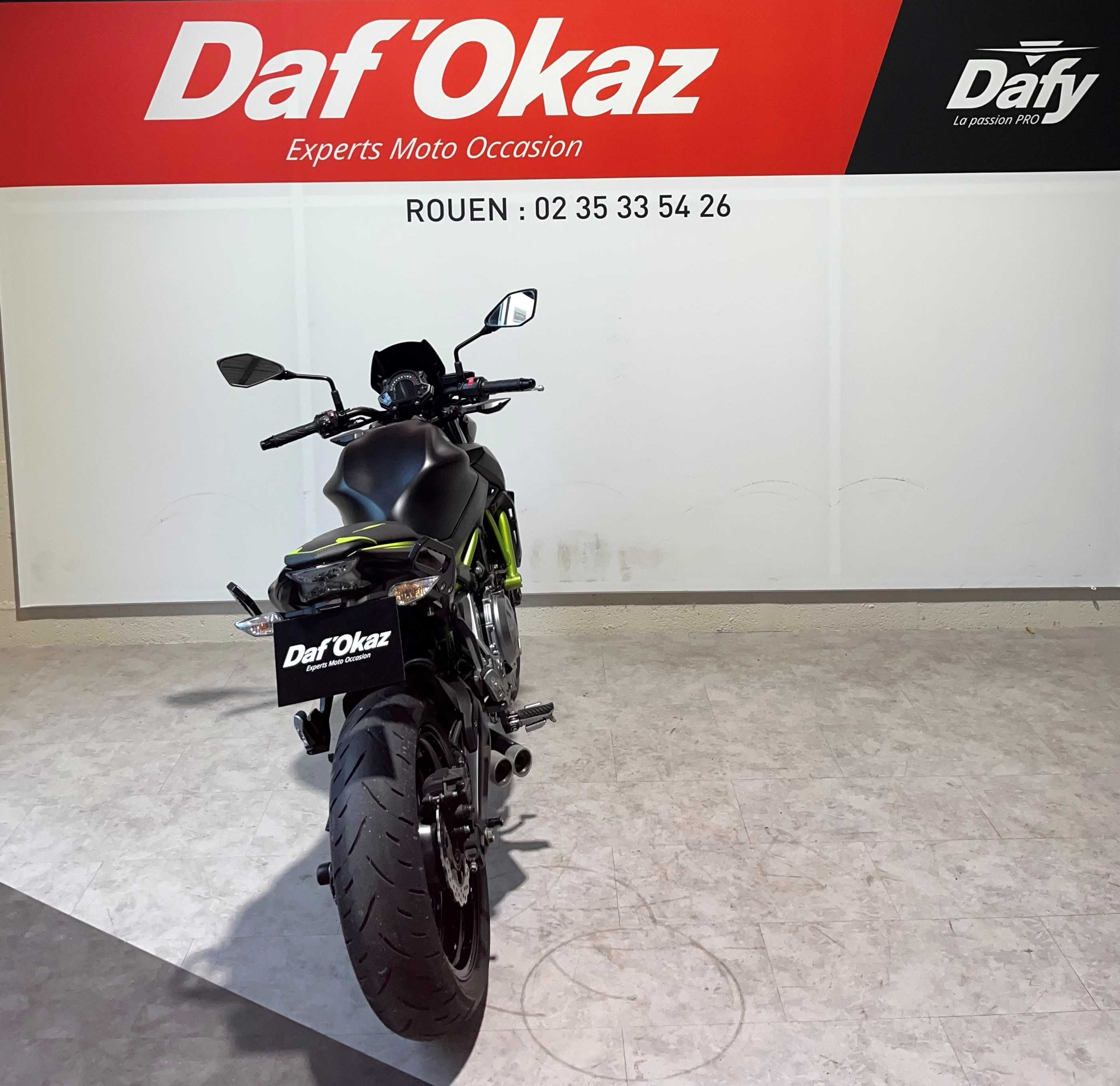 Kawasaki Z 650 2019 HD vue arrière