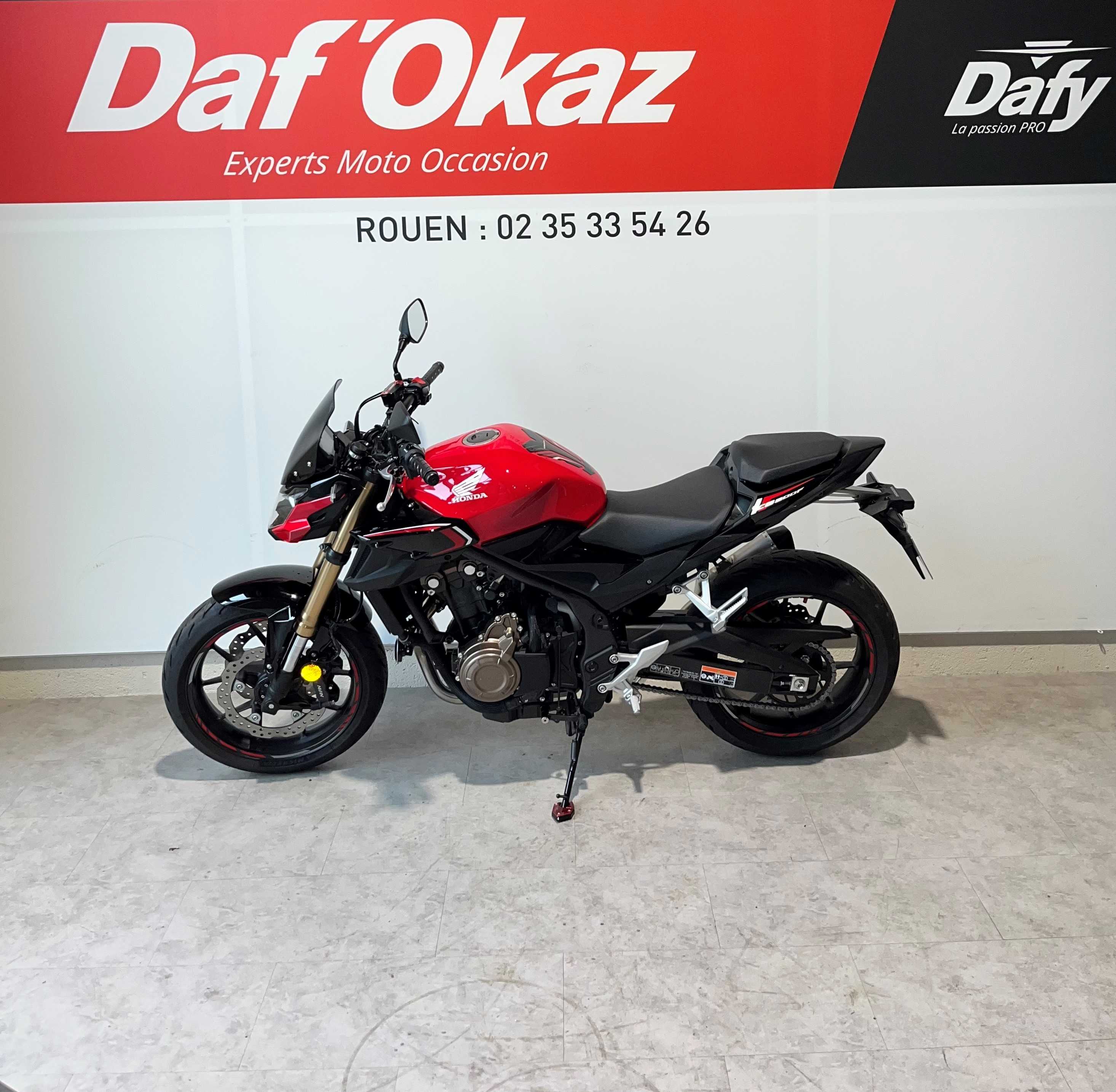 Honda CB 500 F 2023 HD vue gauche