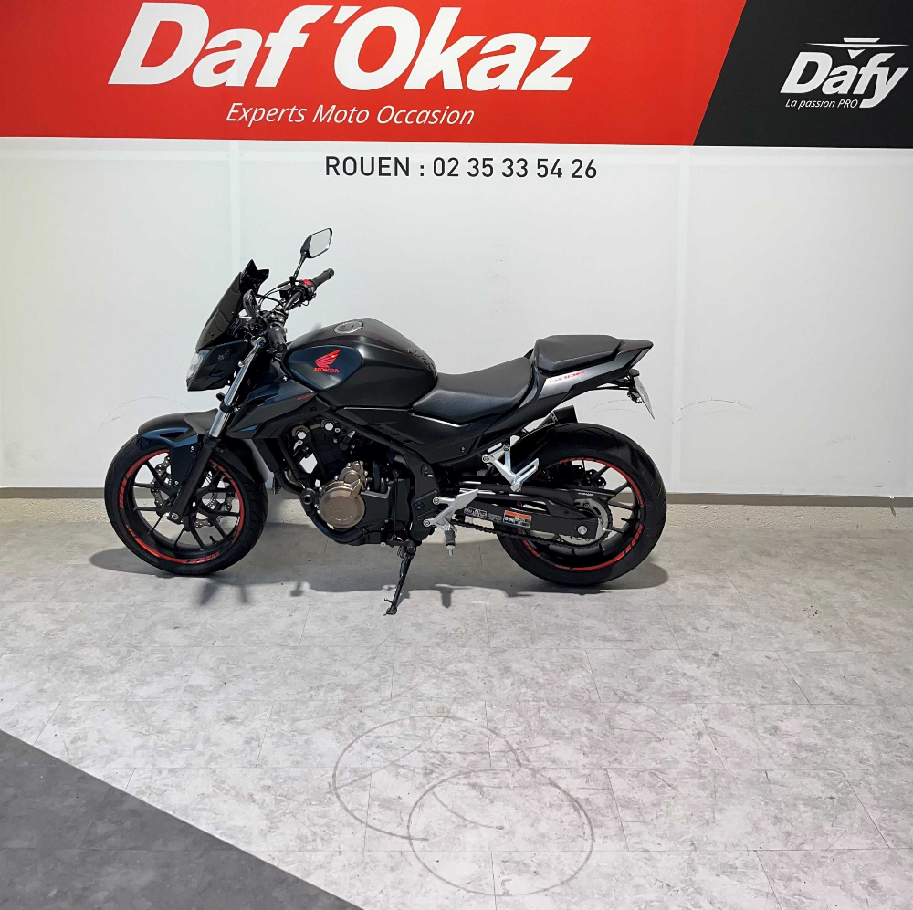 Honda CB 500 F ABS 2018 vue gauche