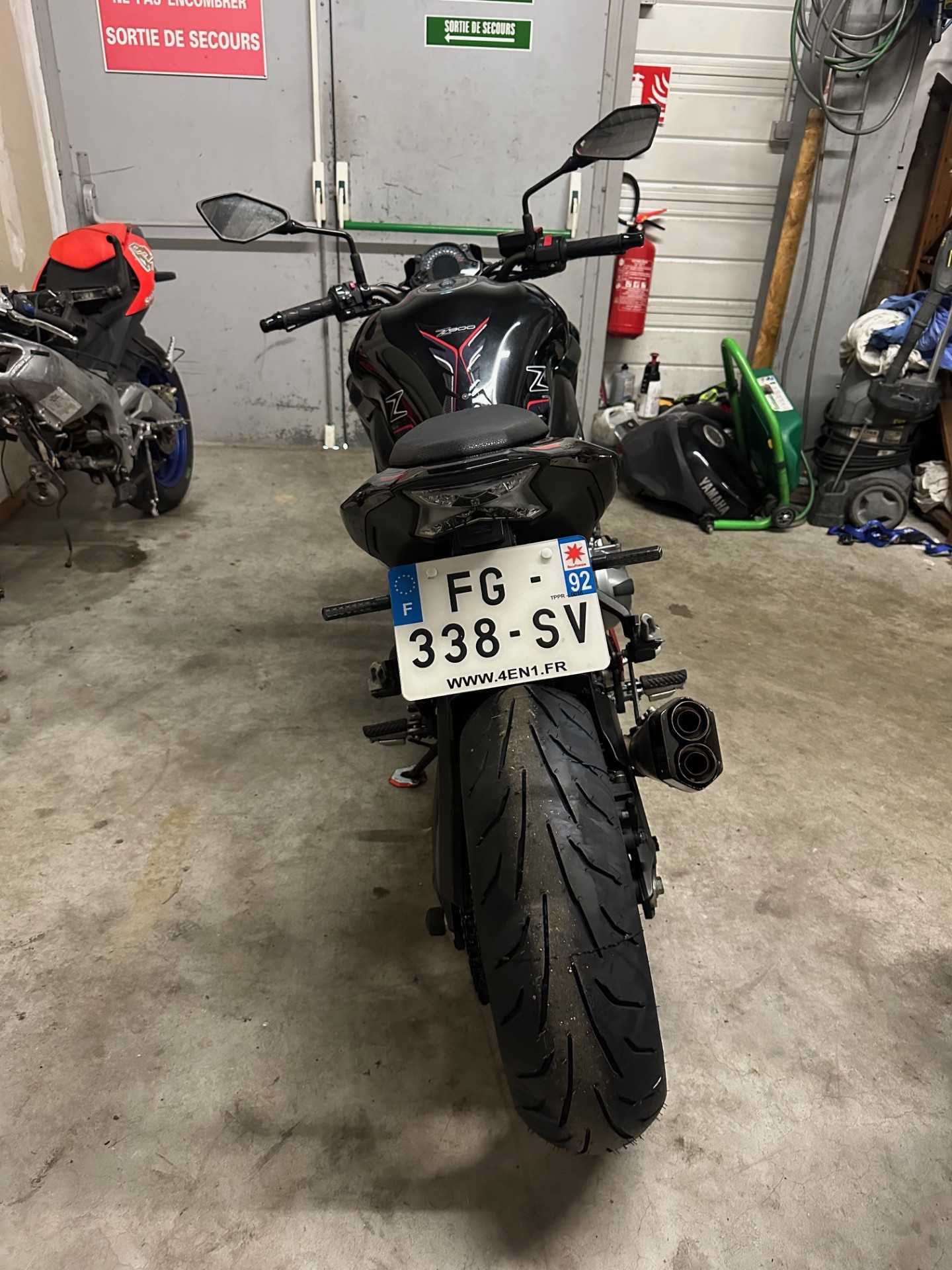 Kawasaki Z 900 2019 HD vue arrière