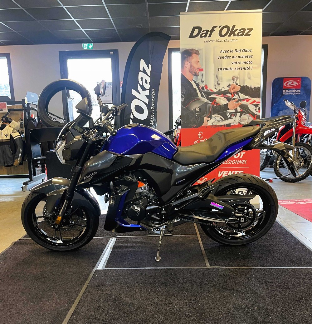 Zontes 125 2024 vue gauche