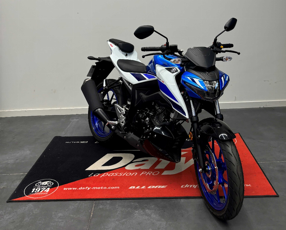 Suzuki GSX-S 125 2024 vue 3/4 droite