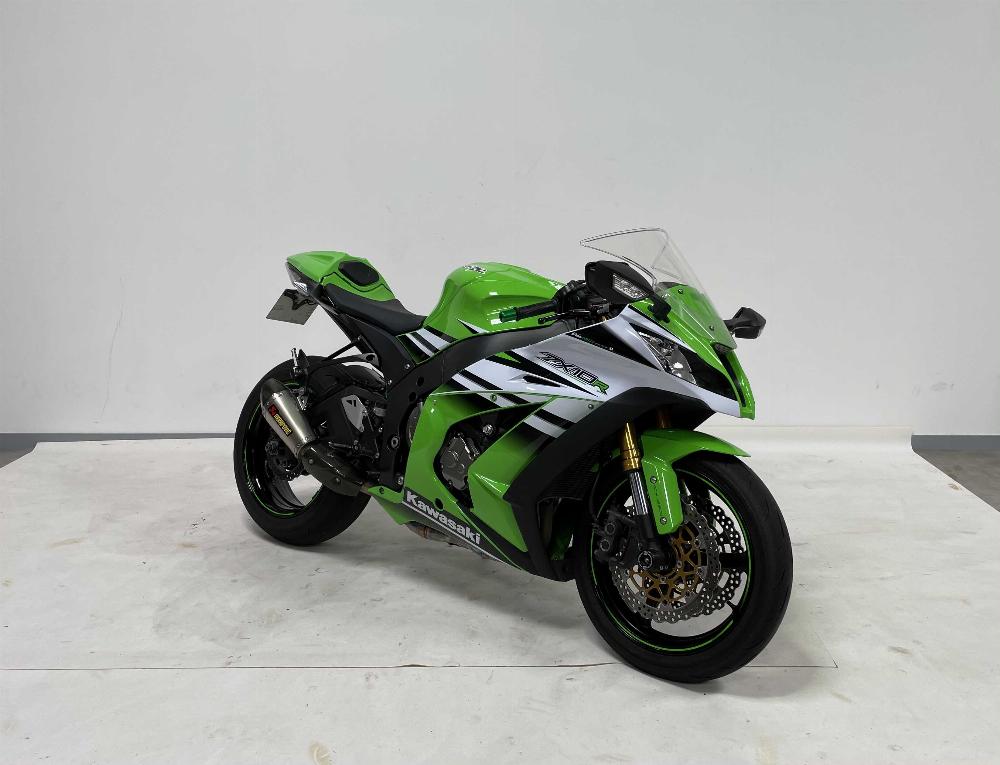 Kawasaki ZX-10R  Ninja ABS 2015 vue 3/4 droite