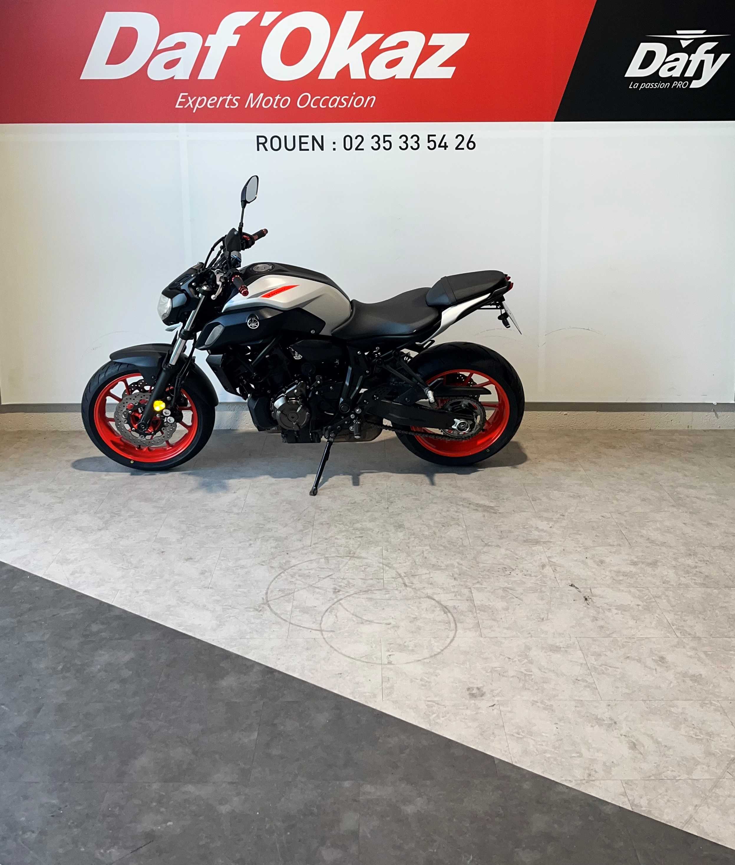 Yamaha MT-07 ABS 2019 HD vue gauche