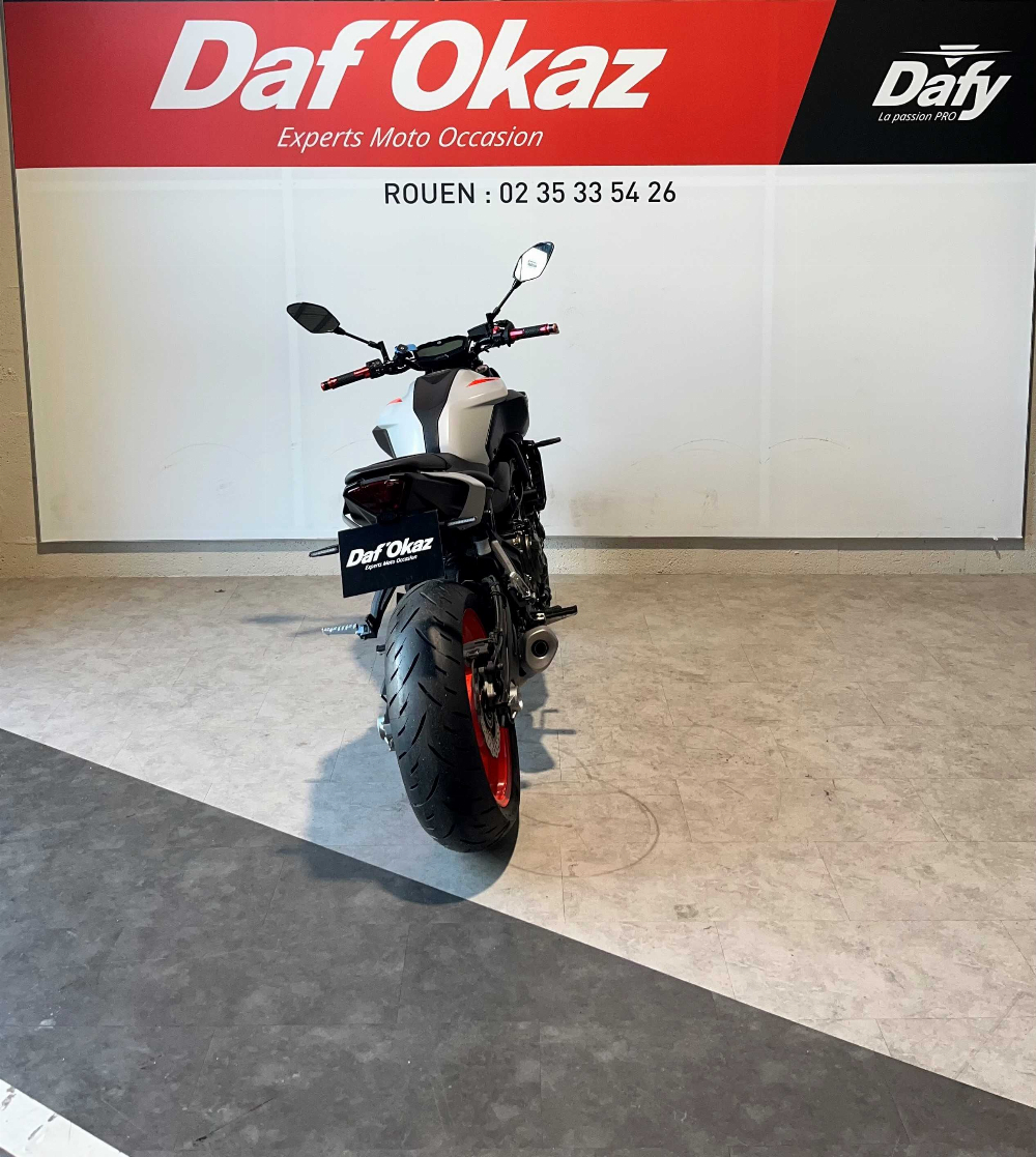 Yamaha MT-07 ABS 2019 vue arrière
