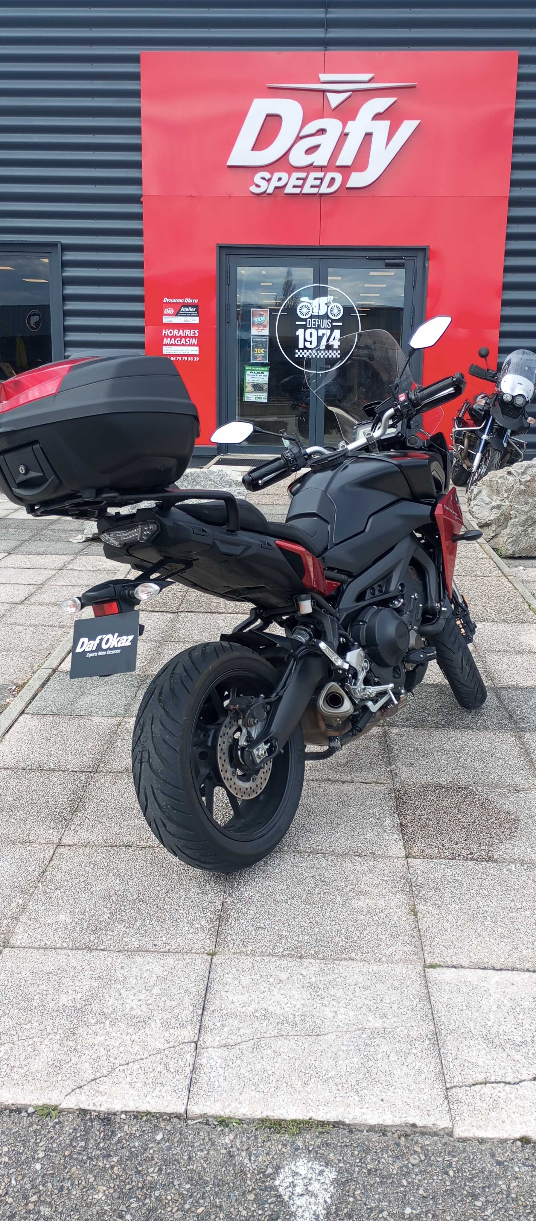 Yamaha Tracer 900 (MT09TRA) 2017 HD vue arrière