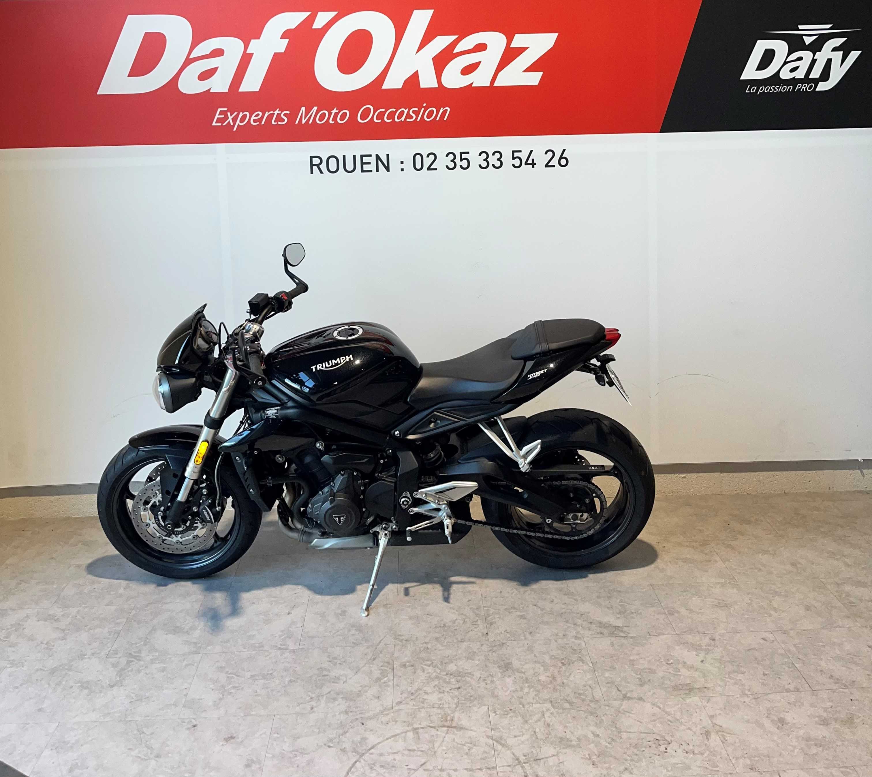Triumph 660 Street Triple S (A2) 2019 HD vue gauche