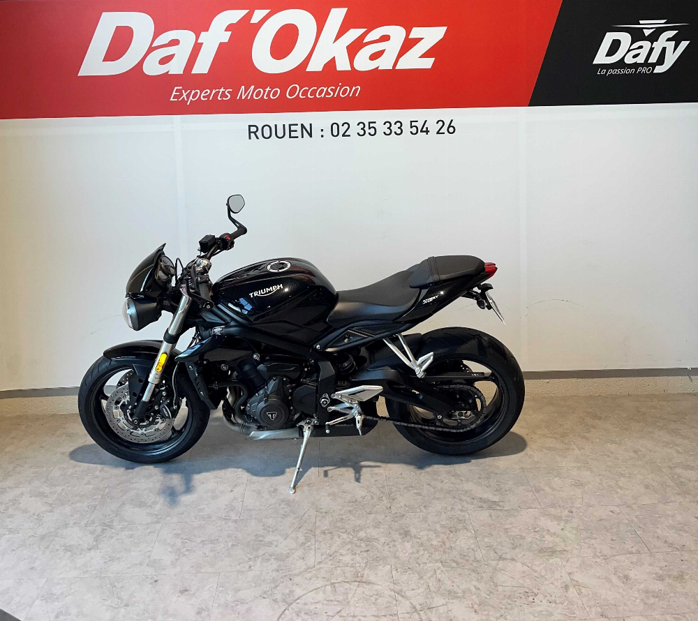 Triumph 660 Street Triple S (A2) 2019 vue gauche