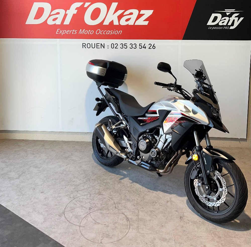 Honda CB 500 X ABS 2018 vue 3/4 droite