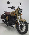 Aperçu Royal Enfield CLASSIC 350 SIGNALS "DESERT SAND" 2023 vue 3/4 droite