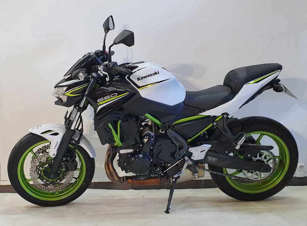 Kawasaki Z 650 2022 vue gauche