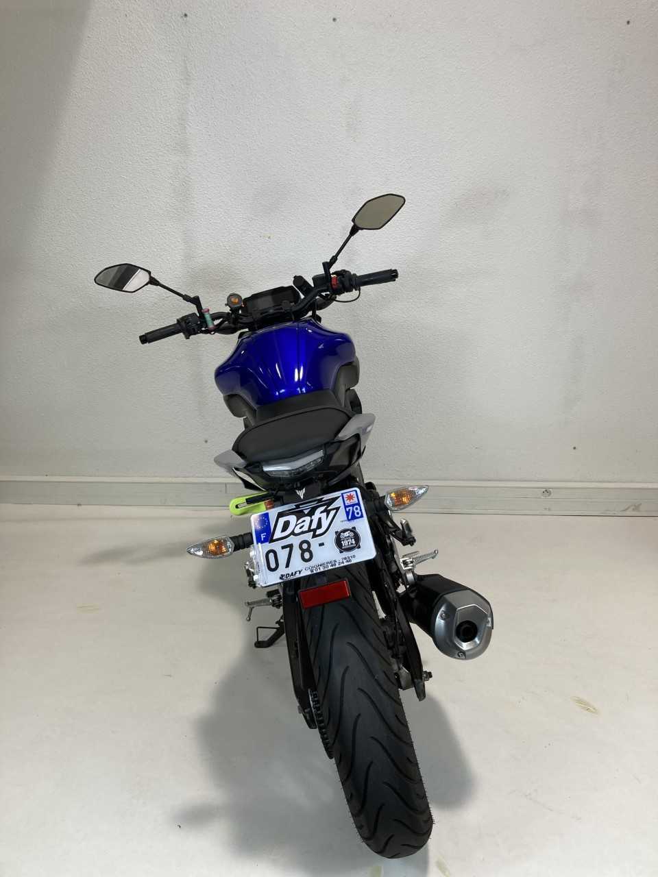Yamaha MT 125  ABS 2020 vue arrière