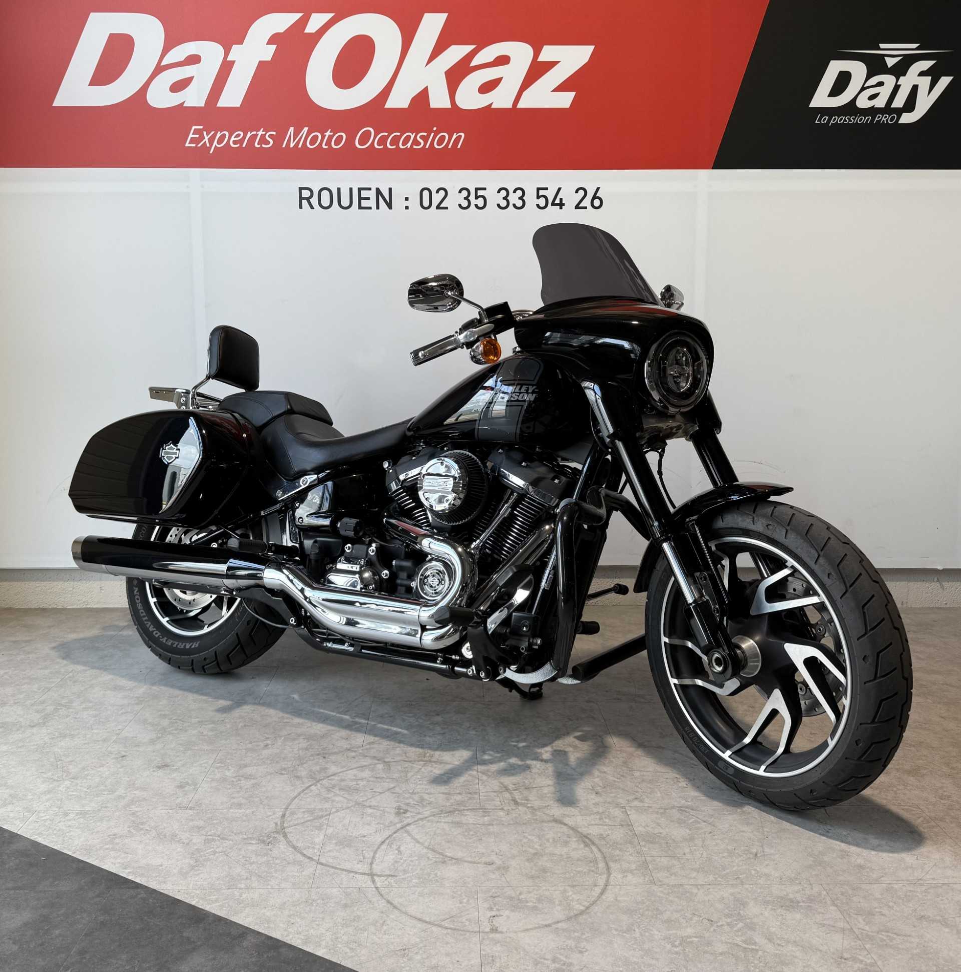 Harley-Davidson SPORT GLIDE 107 107 2021 HD vue 3/4 droite