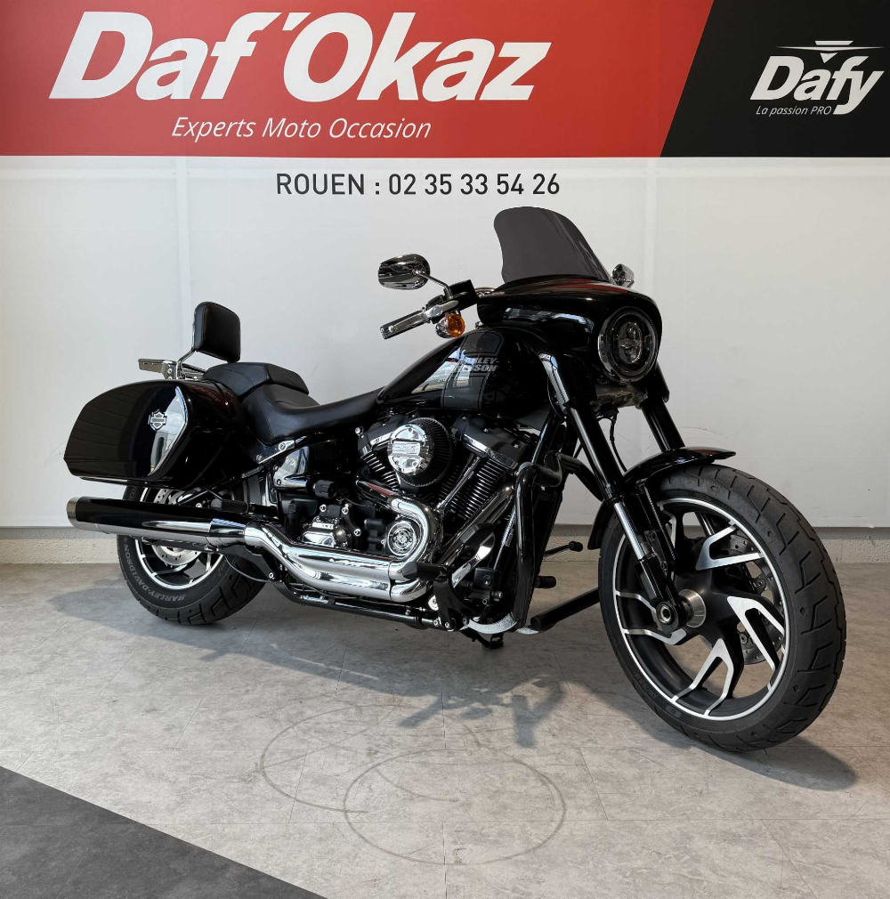 Harley-Davidson SPORT GLIDE 107 107 2021 vue 3/4 droite