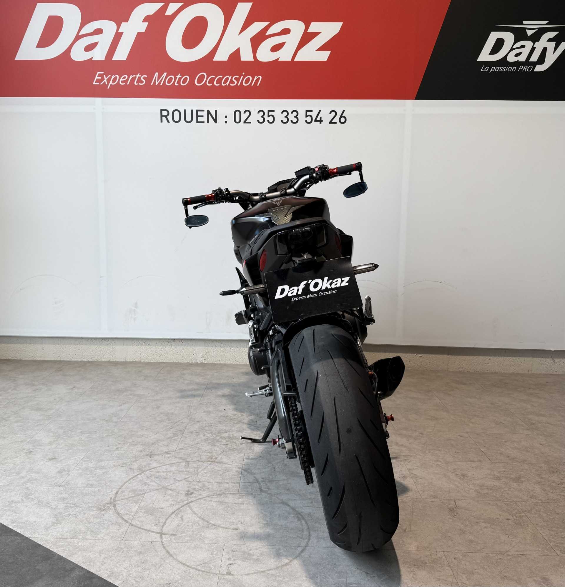 Yamaha MT-09 850 ABS 2019 HD vue arrière