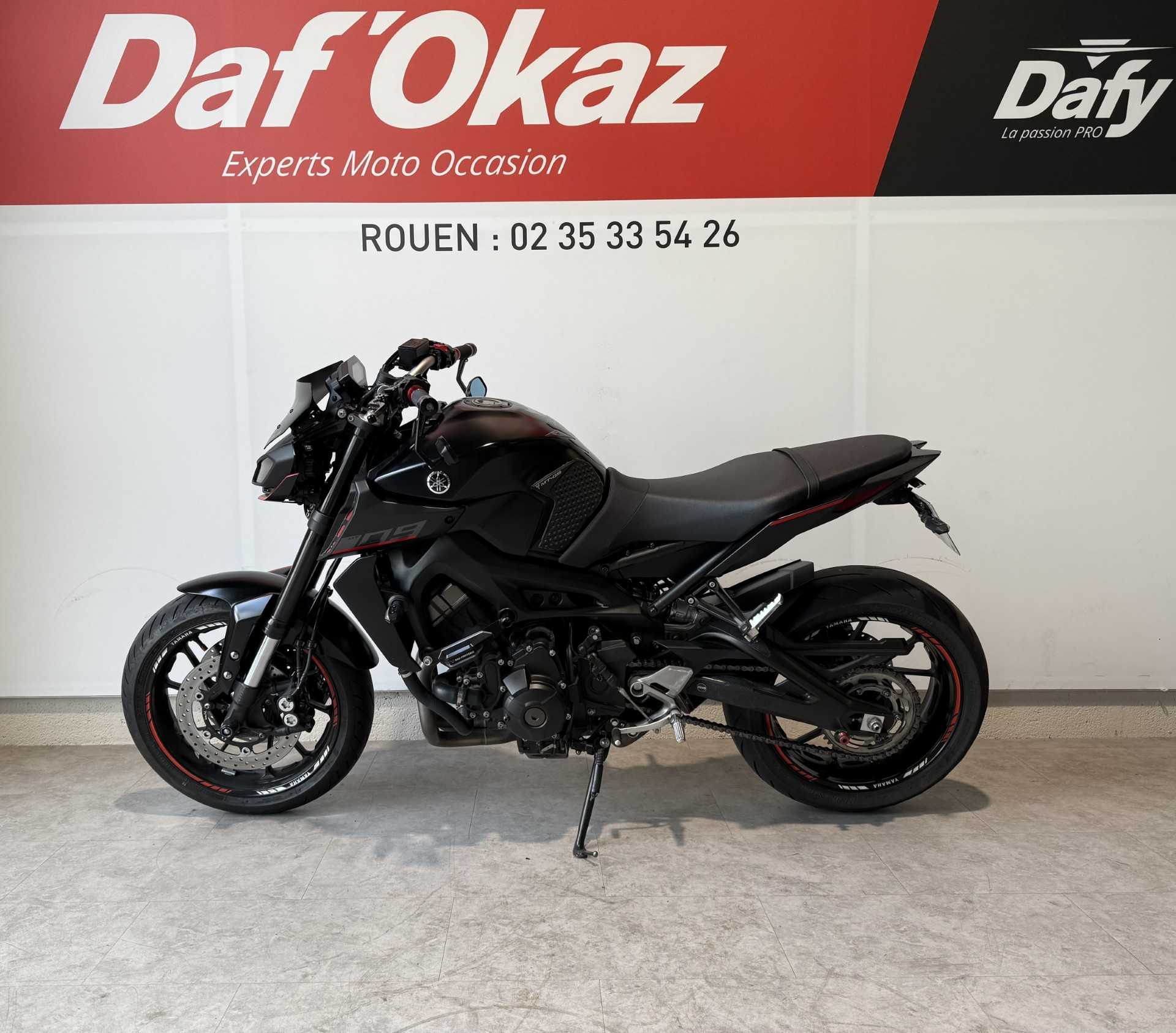 Yamaha MT-09 850 ABS 2019 HD vue gauche