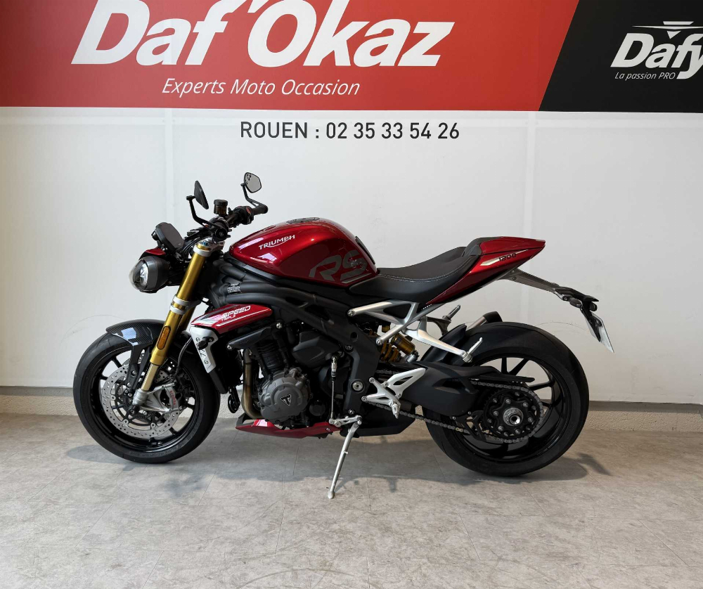 Triumph 1200 Speed Triple RS 2023 vue gauche