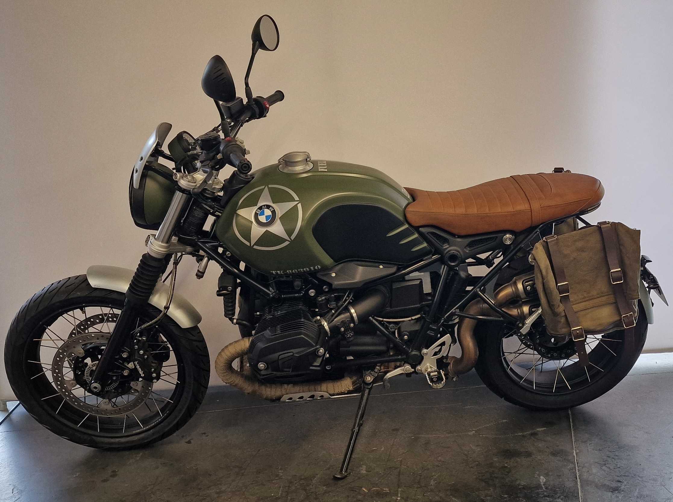BMW R 1200 R Nine-T Scrambler 2017 HD vue gauche