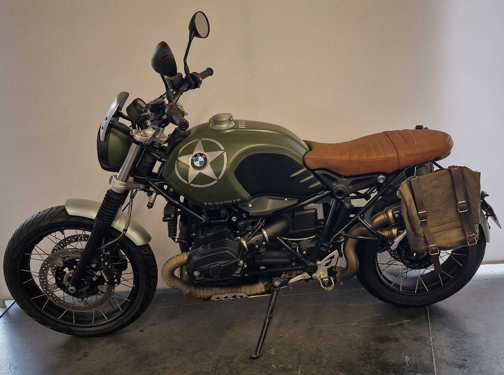 BMW R 1200 R Nine-T Scrambler 2017 vue gauche