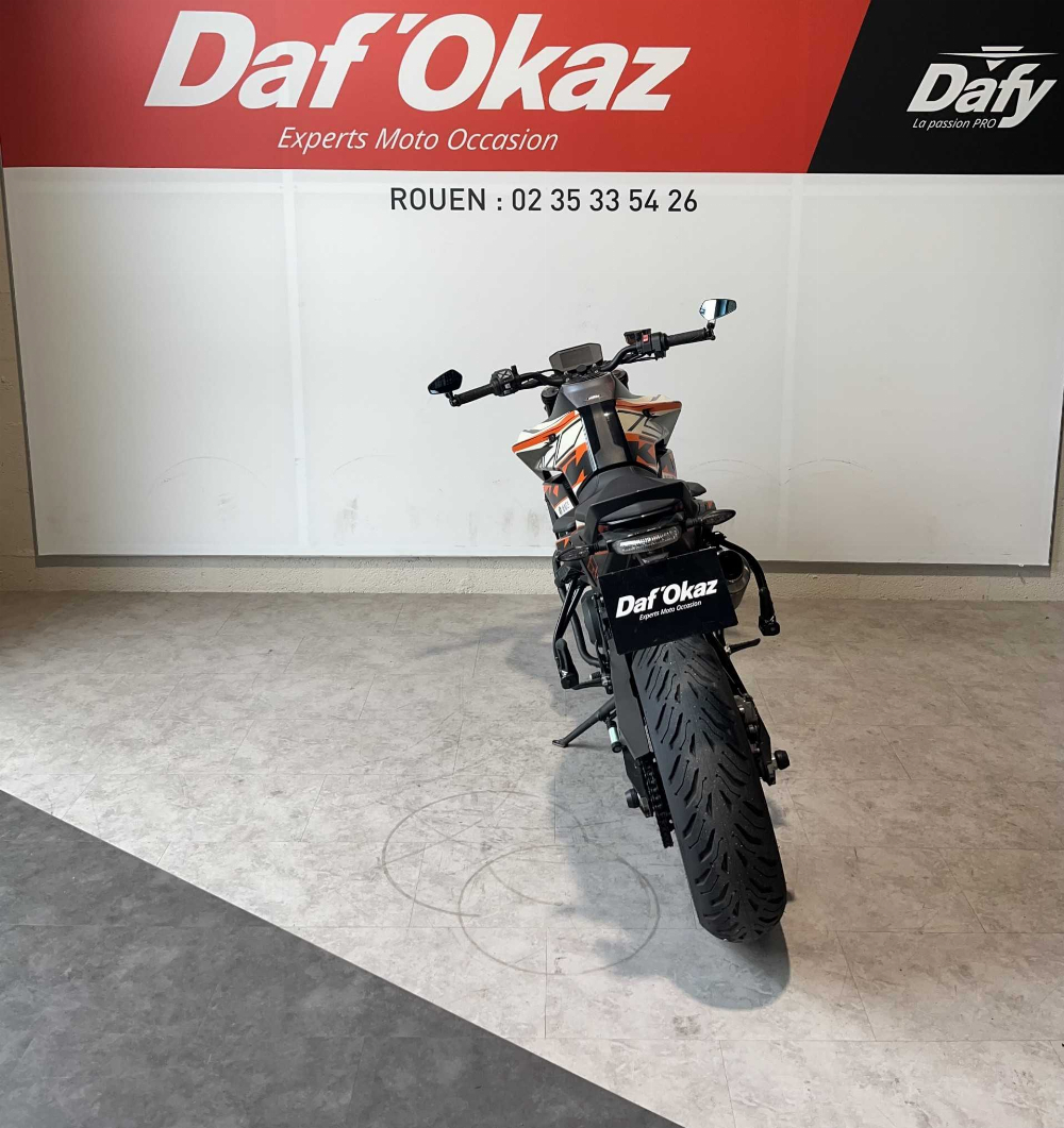 KTM 790 Duke 2018 vue arrière