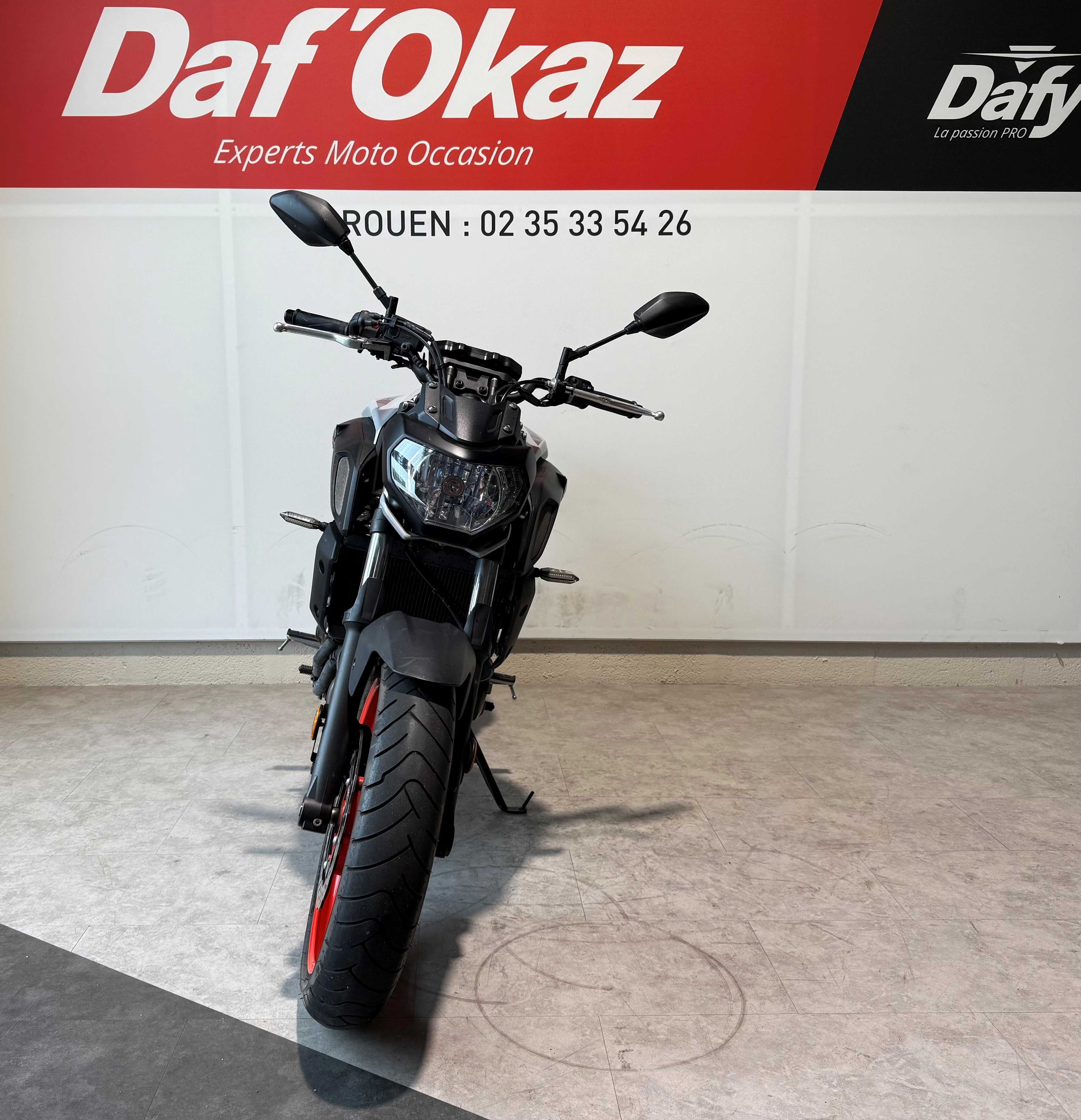 Yamaha MT-07 ABS 2019 HD vue avant