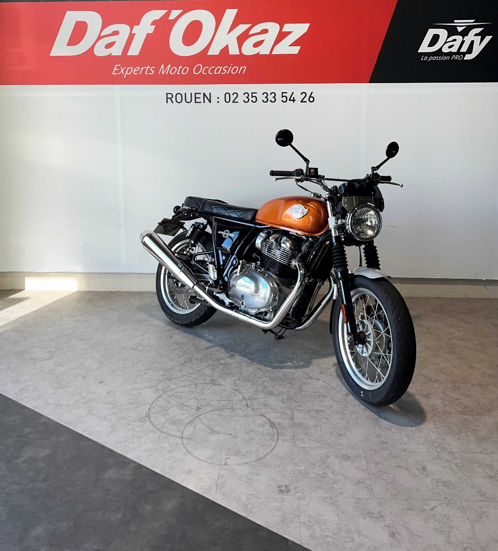 Royal Enfield INTERCEPTOR 650 650 2022 vue 3/4 droite