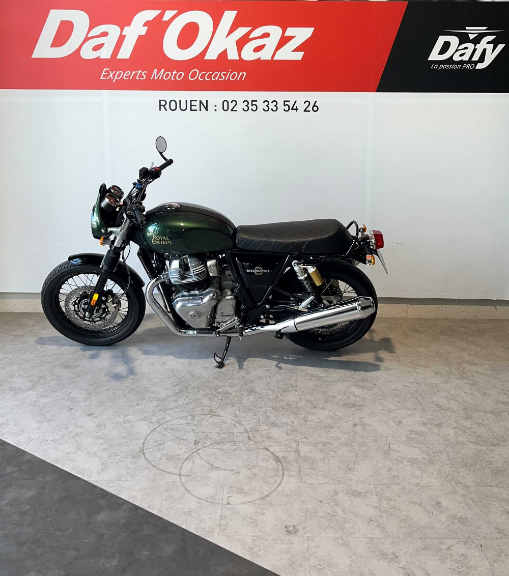Royal Enfield INTERCEPTOR 650 650 2024 vue gauche