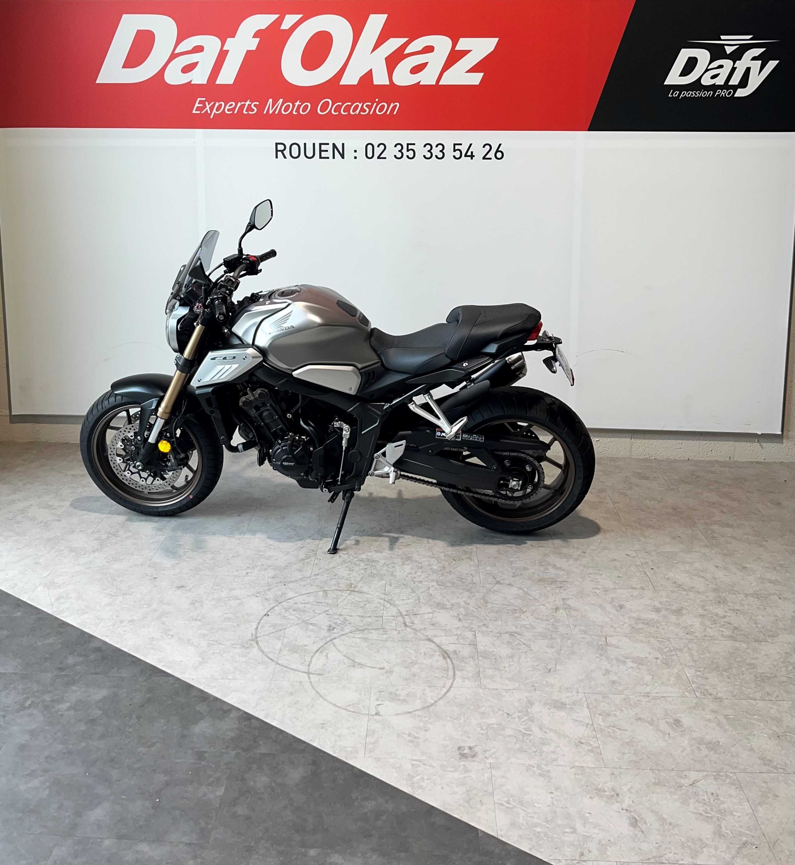 Honda CB 650 R 2019 HD vue gauche