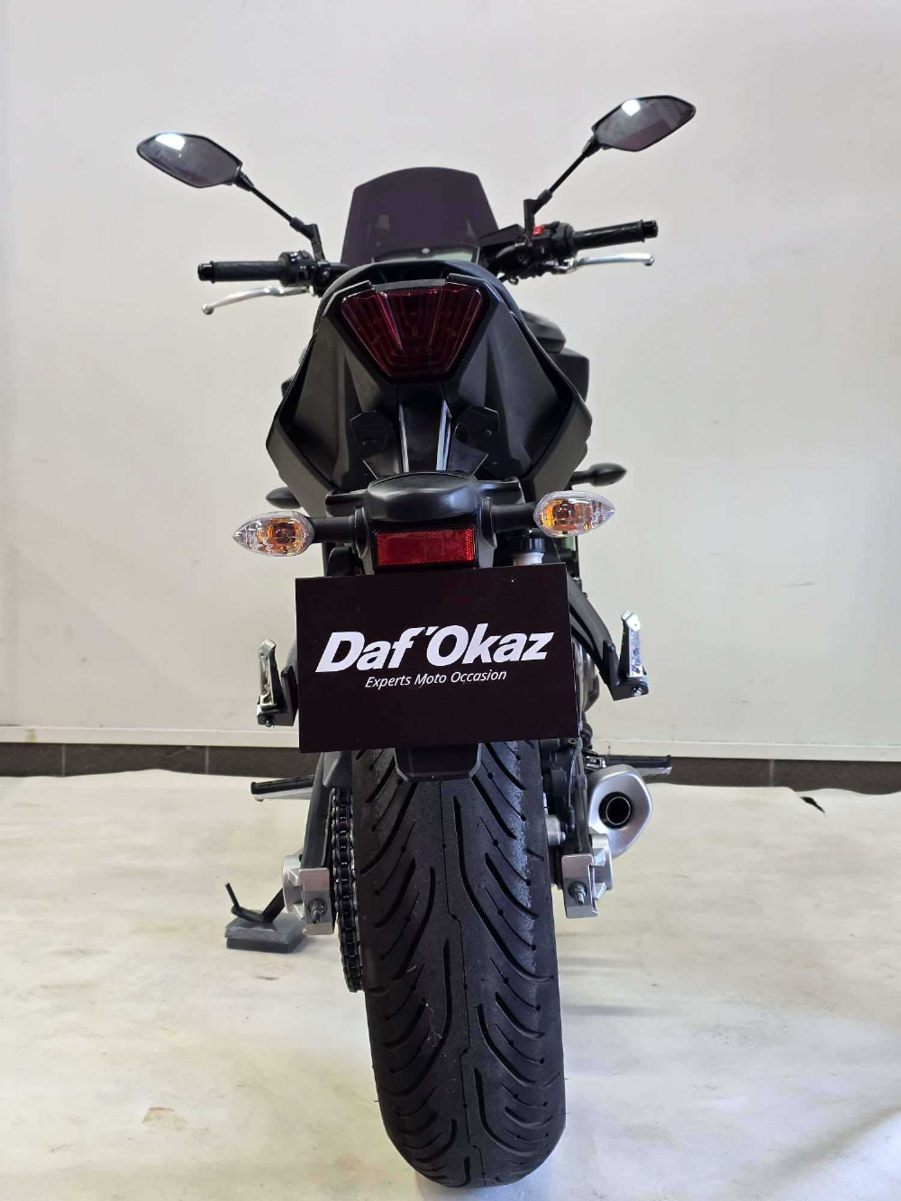 Yamaha MT-07 ABS 2018 vue arrière