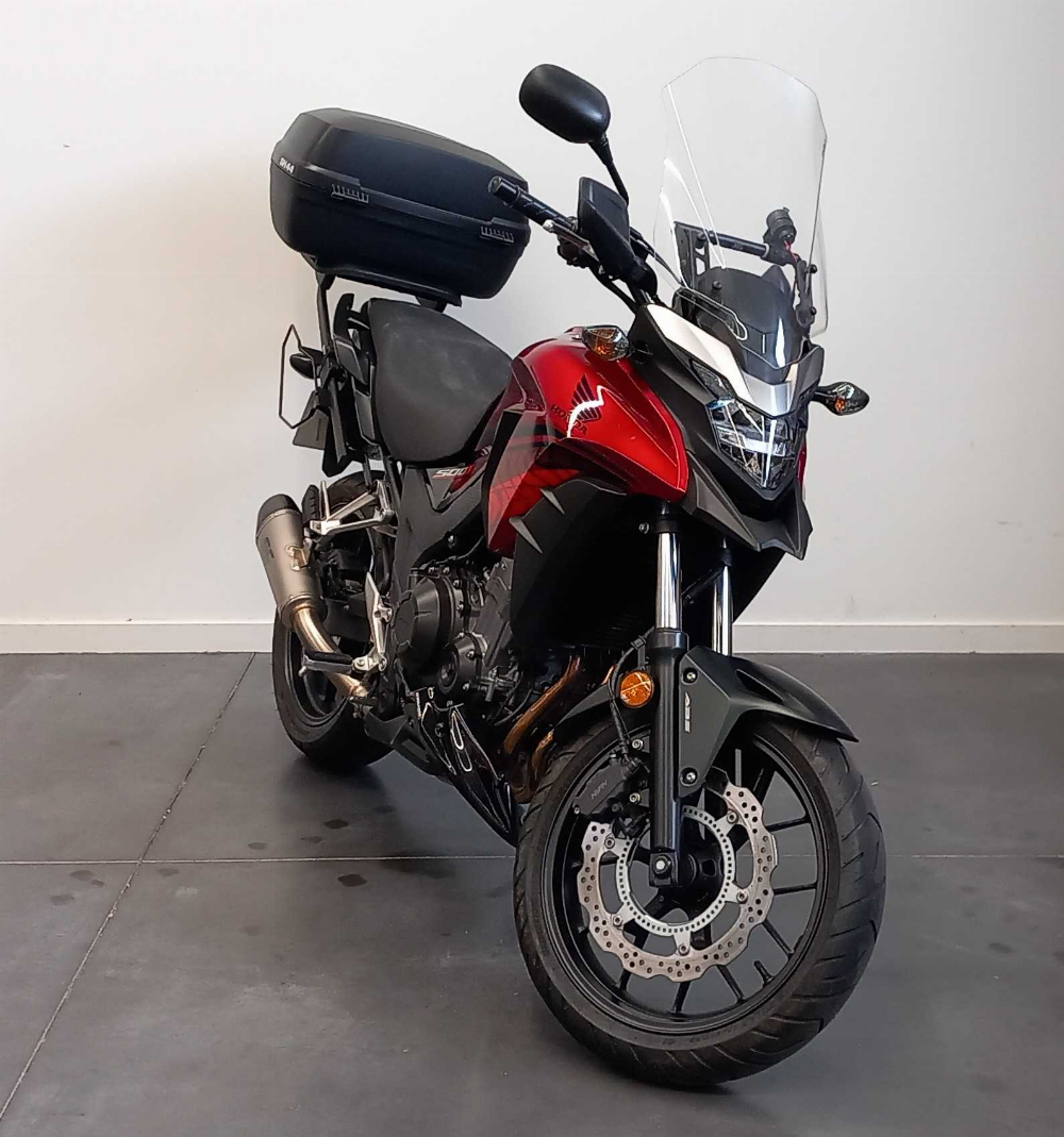Honda CB 500 X ABS 2019 vue 3/4 droite