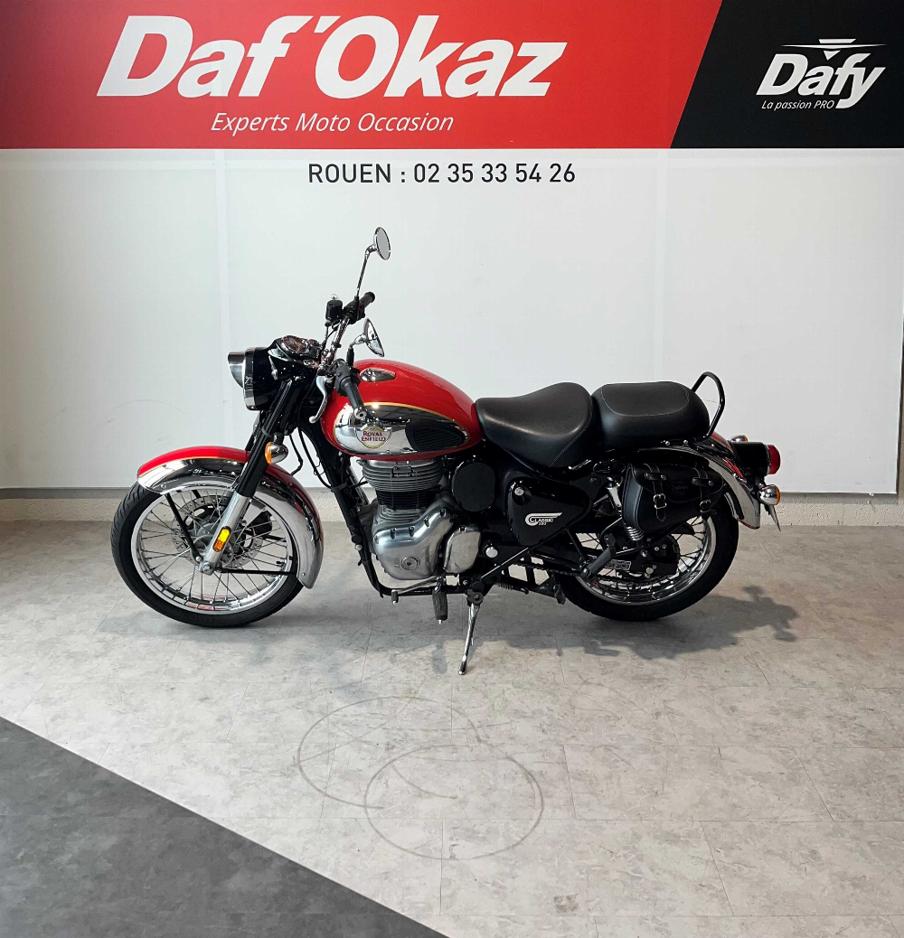 Royal Enfield METEOR 350 2022 vue gauche