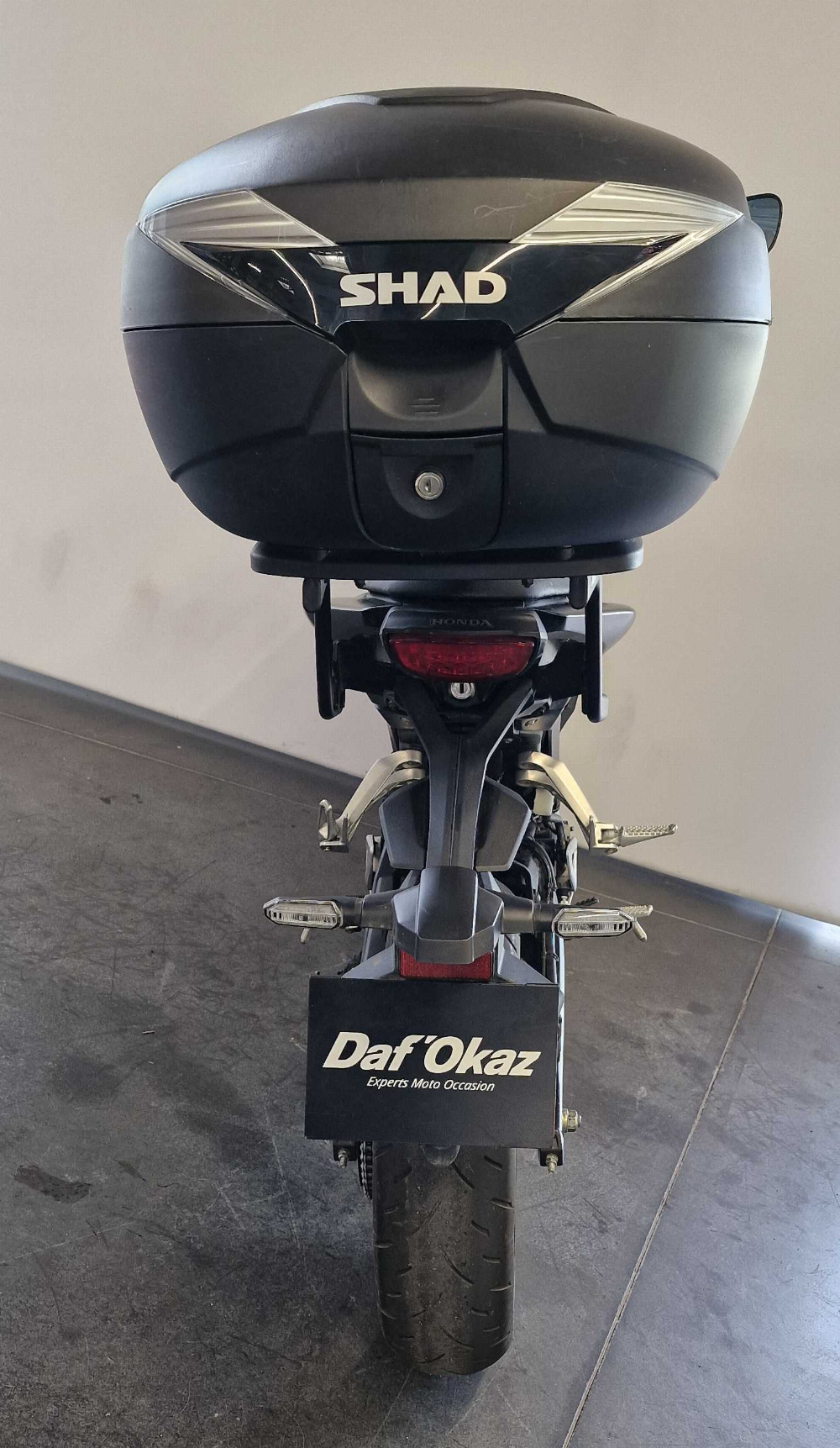 Honda CB 125 F (GLR) 2022 vue arrière