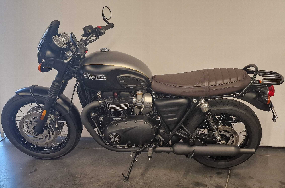 Triumph 1200 Bonneville T120 2023 vue gauche