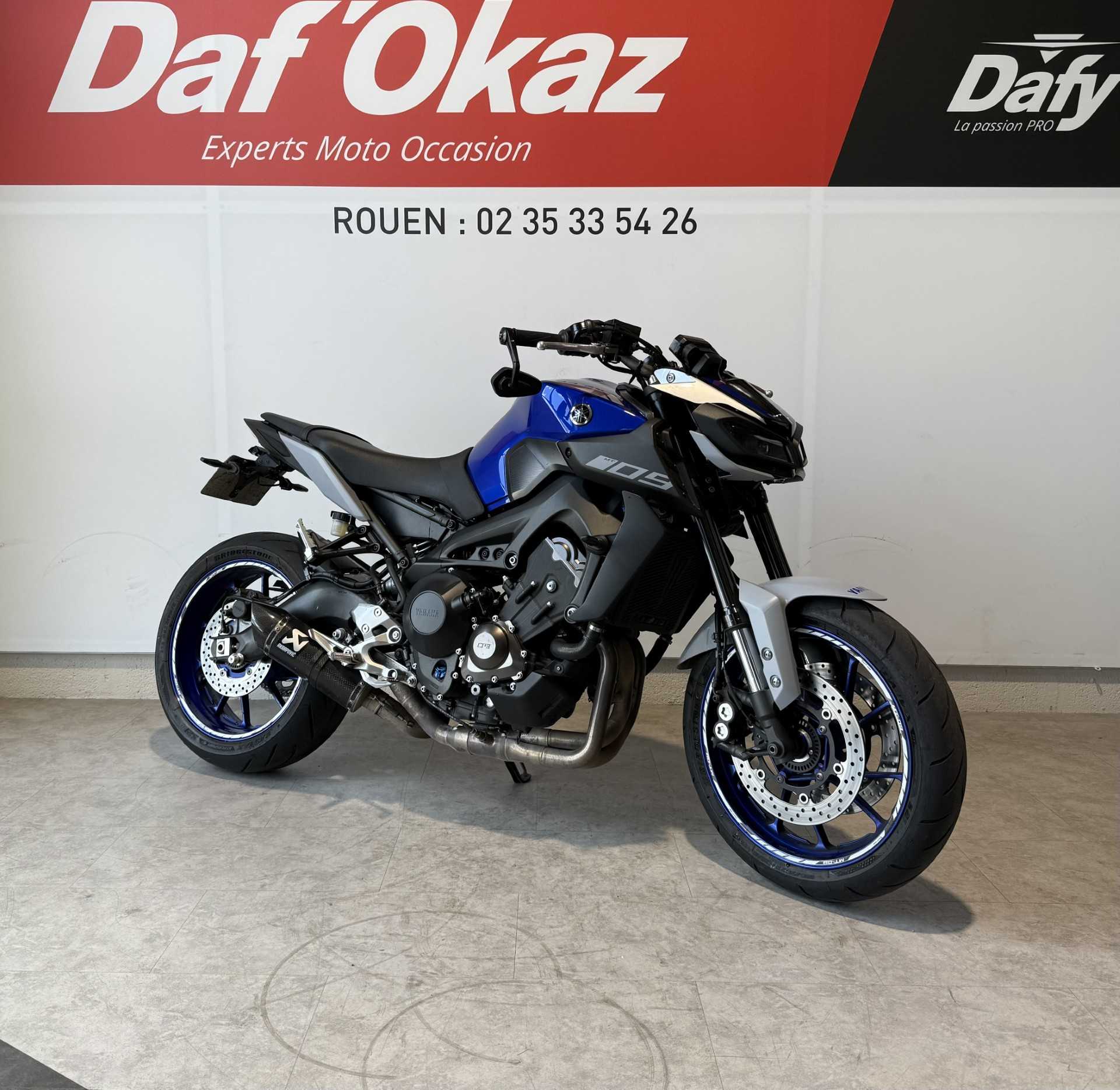 Yamaha MT-09 850 ABS 2020 HD vue 3/4 droite