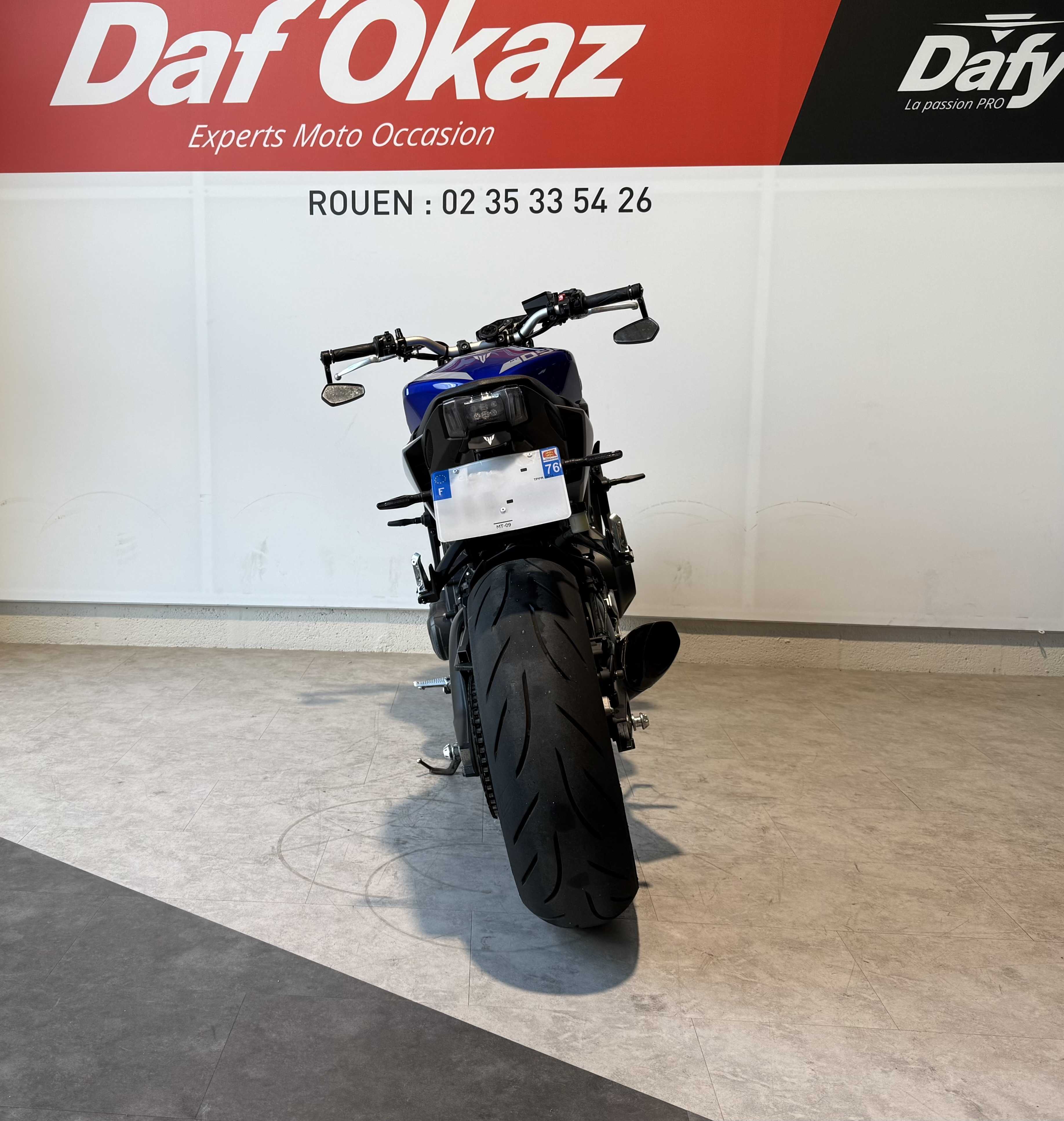 Yamaha MT-09 850 ABS 2020 HD vue arrière