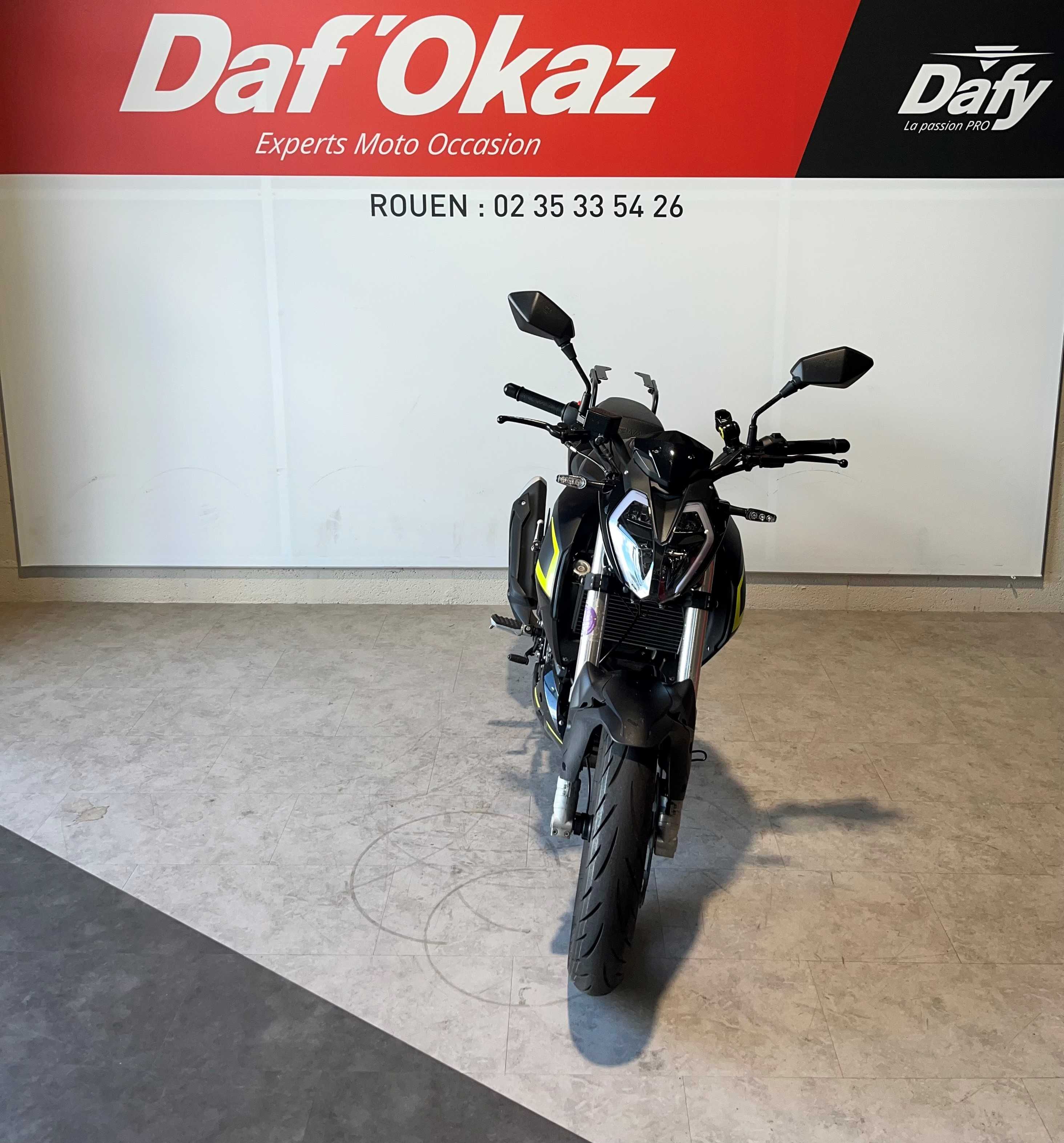 Keeway 125 2022 HD vue avant