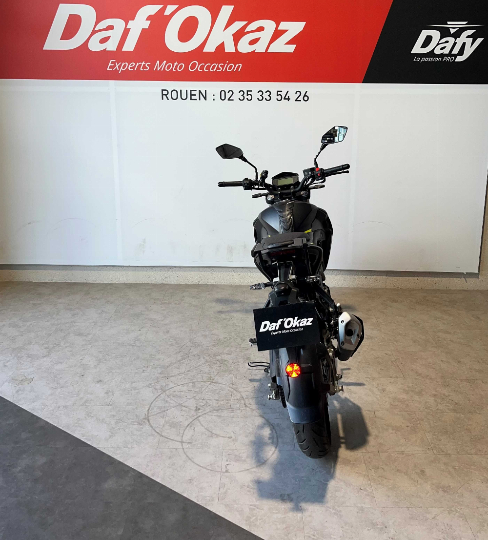 Keeway 125 2022 vue arrière