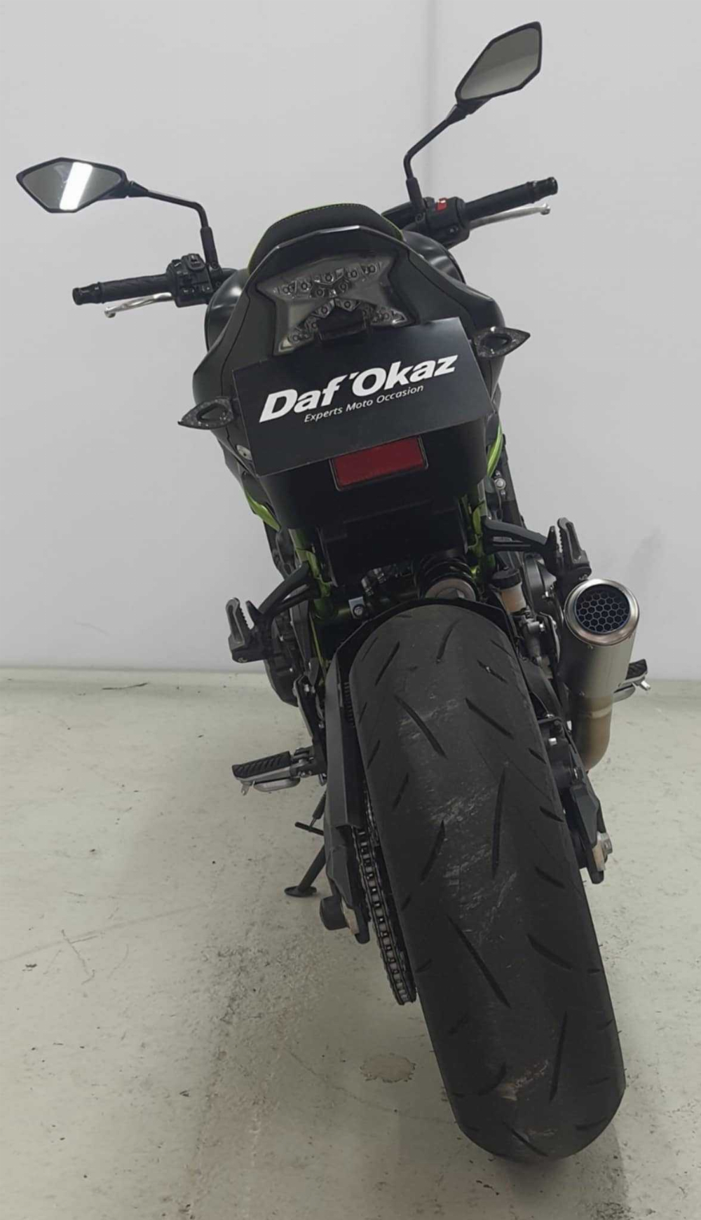 Kawasaki Z 900 2021 vue arrière