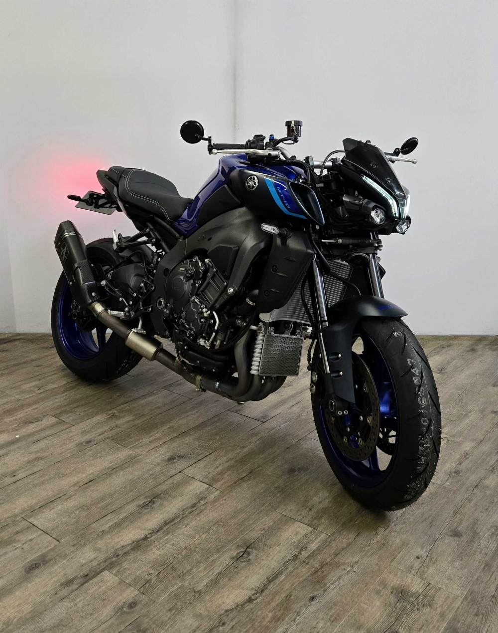 Yamaha MT-10 2022 vue 3/4 droite