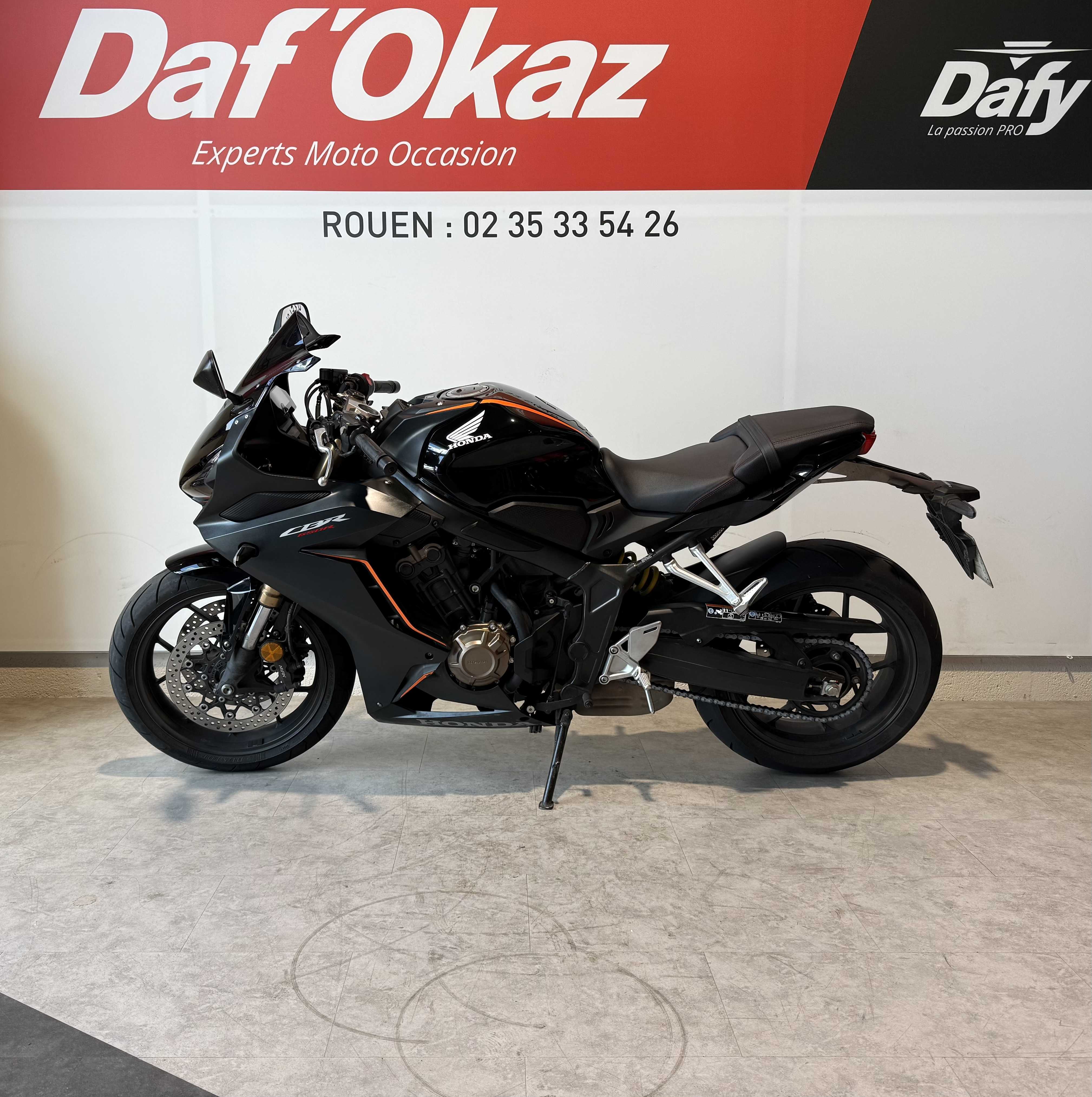 Honda CBR 650 R ABS 2022 HD vue gauche