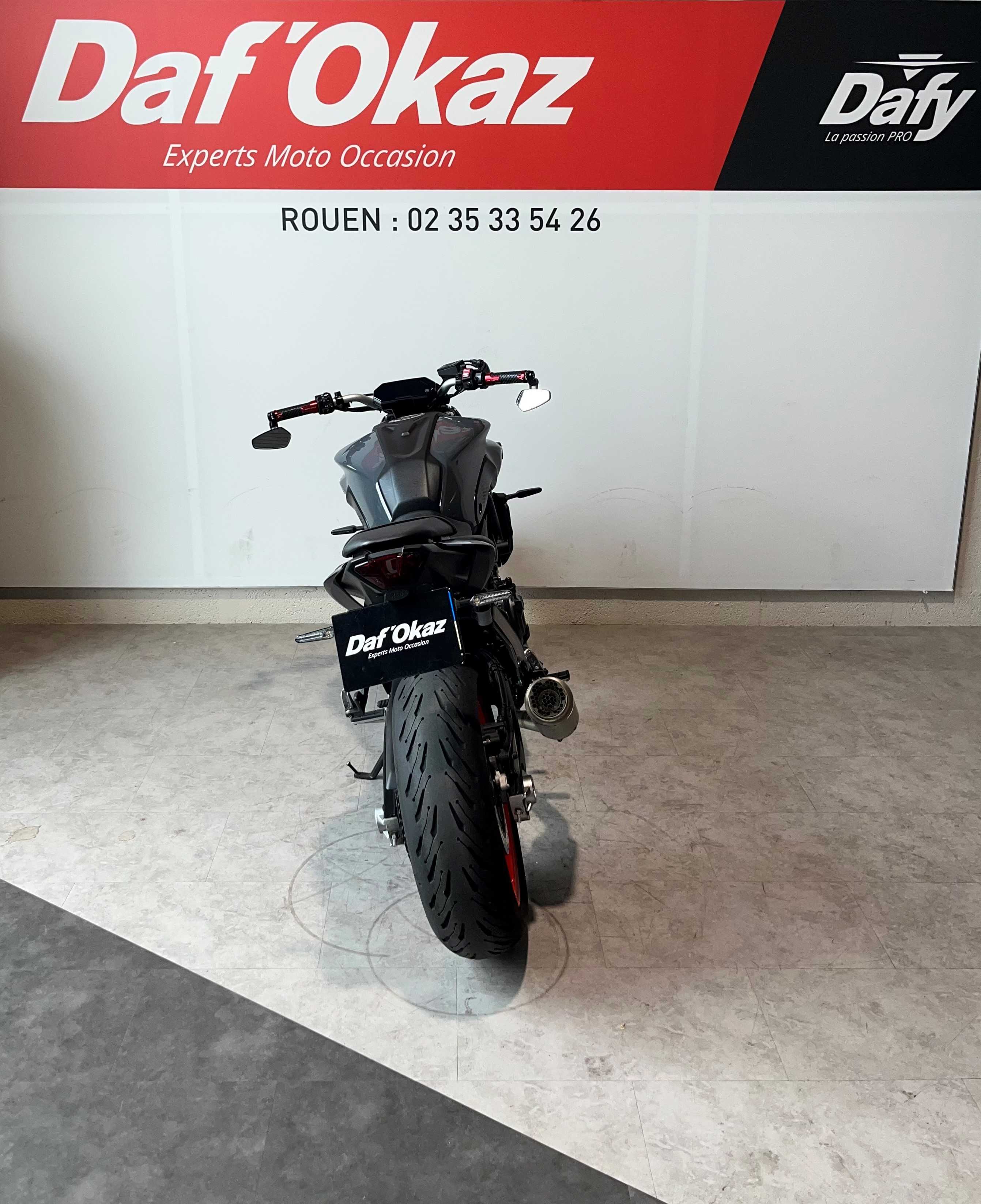 Yamaha MT-07 ABS 2021 HD vue arrière