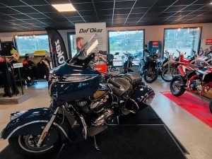 Indian CHIEFTAN 2014 vue 3/4 droite