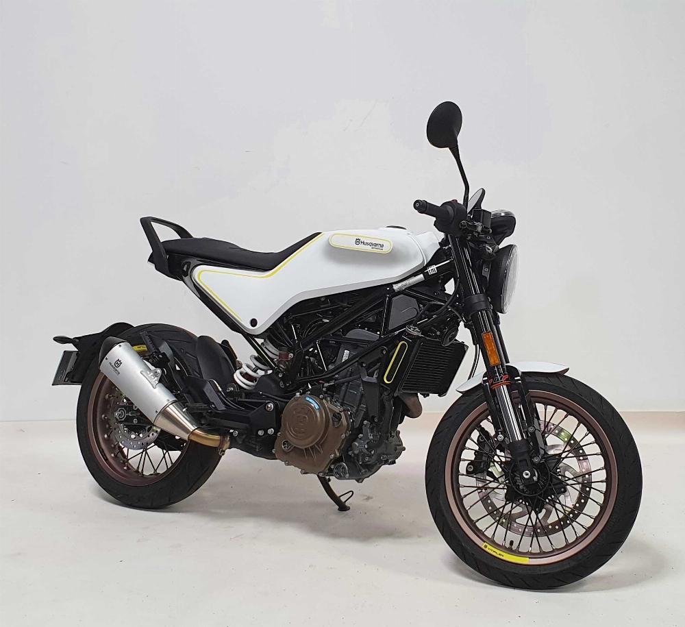 Husqvarna 401 Vitpilen 2019 vue 3/4 droite