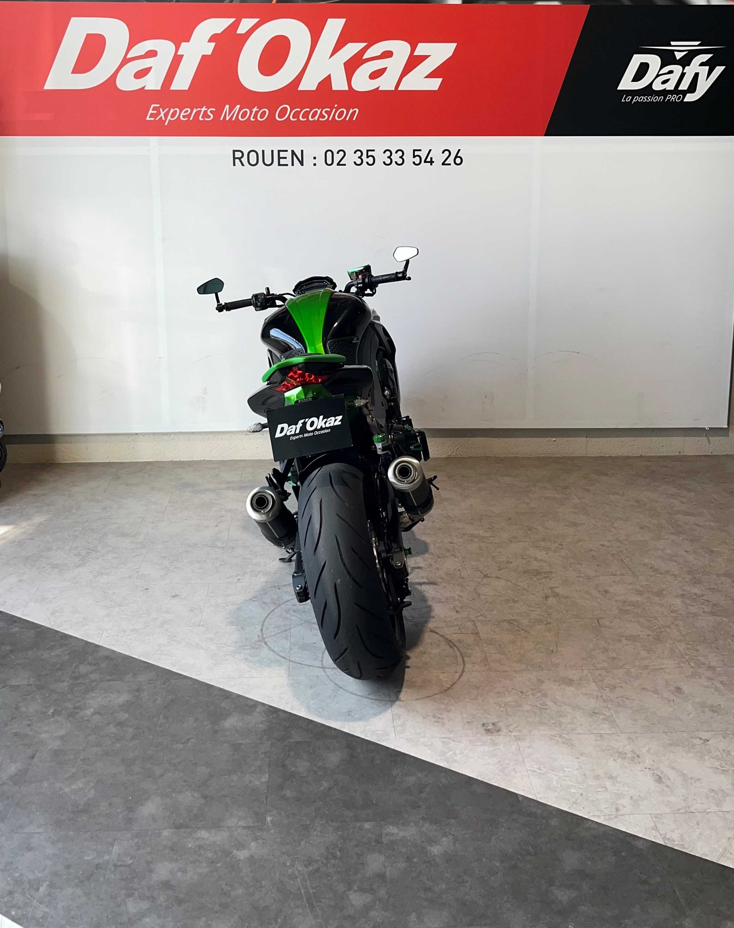Kawasaki Z 1000 ABS 2017 HD vue arrière