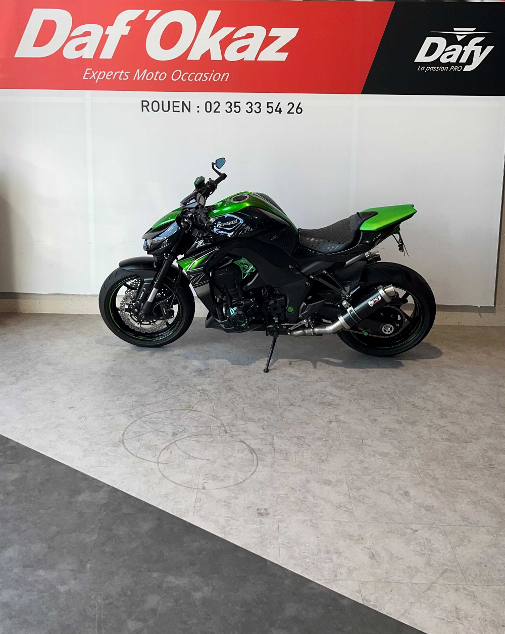Kawasaki Z 1000 ABS 2017 vue gauche