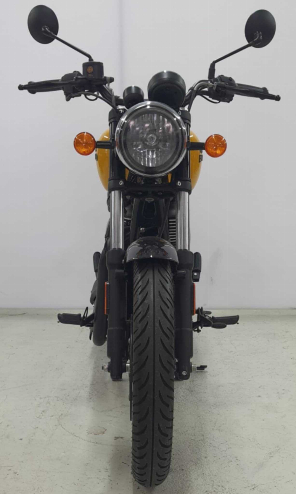 Royal Enfield METEOR 350CC FIREBALL YELLOW 2021 vue avant