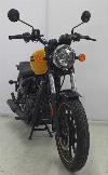 Aperçu Royal Enfield METEOR 350CC FIREBALL YELLOW 2021 vue 3/4 droite