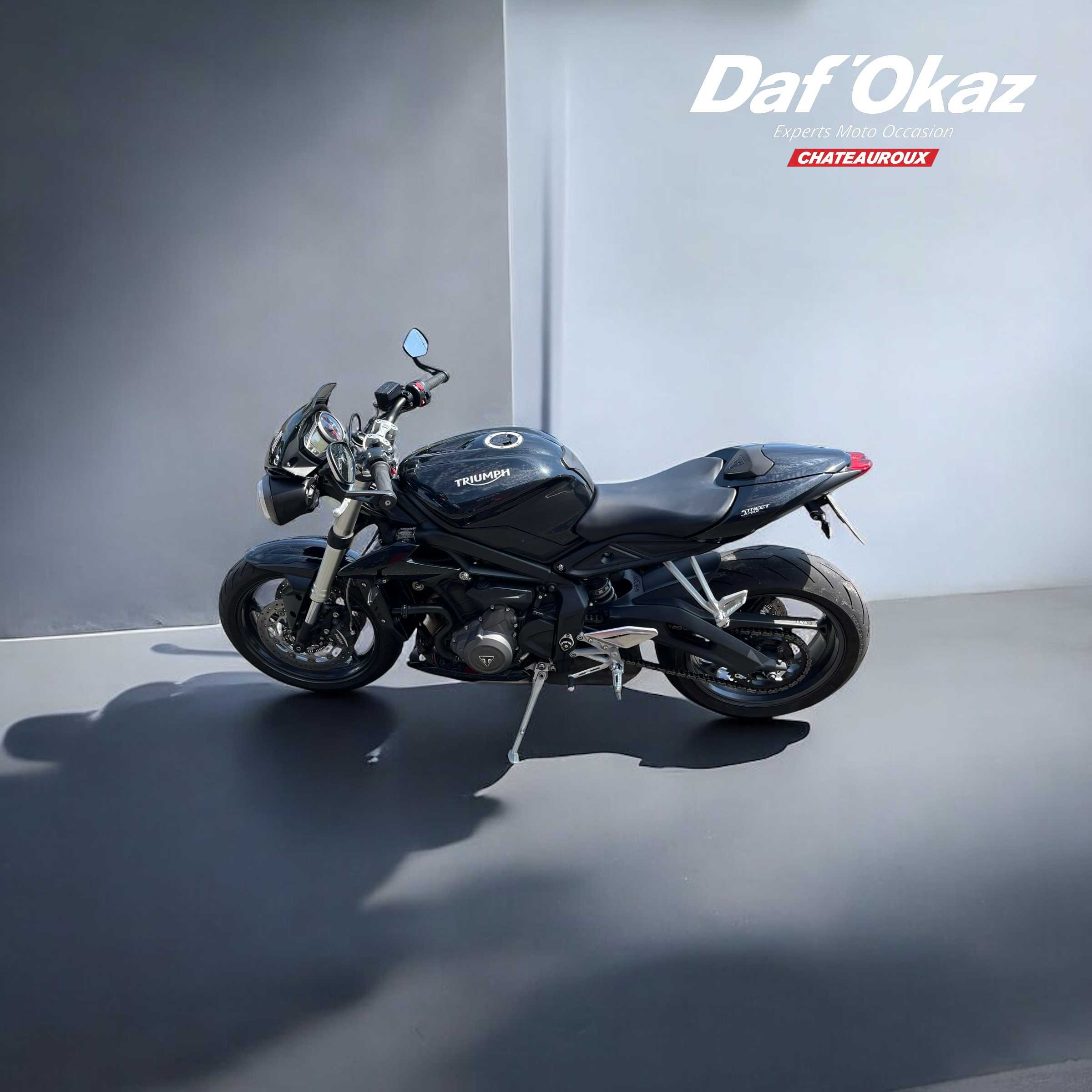Triumph 660 Street Triple S (A2) 2019 HD vue arrière