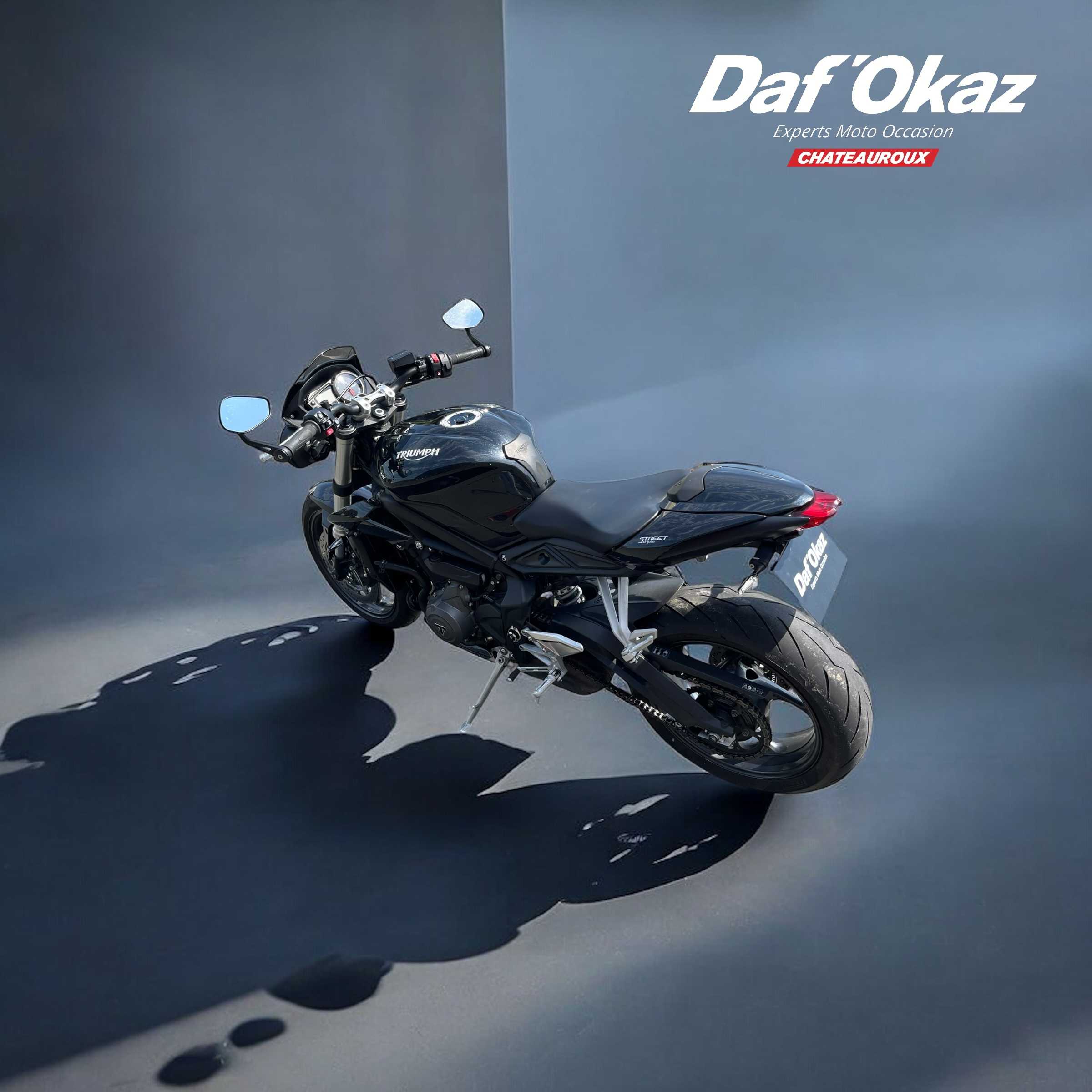 Triumph 660 Street Triple S (A2) 2019 HD vue gauche